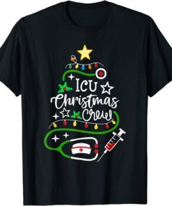 ICU Christmas Crew Matching Nurse Christmas Tee Shirt