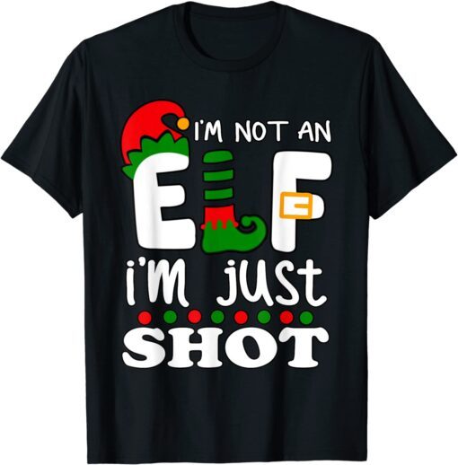 I'm Not An Elf I'm Just Short Christmas Pajama Tee Shirt