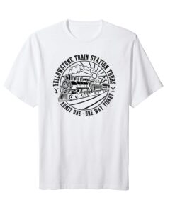 Dutton Farm It's Time We Take A Ride To The Train Station Tee Shirt