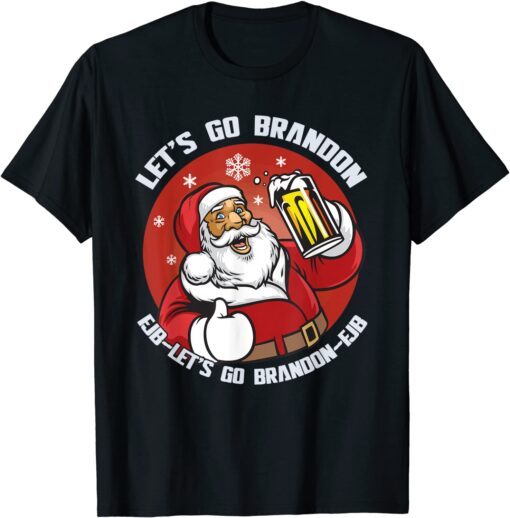 Let's Go Brandon, Let's Go Brandon Christmas JFB Tee ShirtLet's Go Brandon, Let's Go Brandon Christmas JFB Tee Shirt