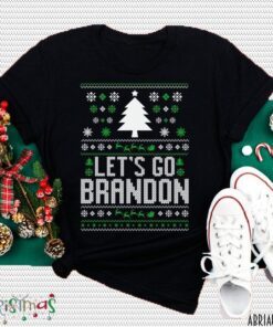 Let's Go Brandon Ugly Christmas , Brandon Biden Tee Shirt