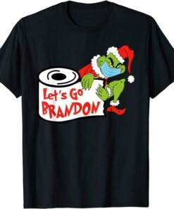 Lets Go Branson Brandon Christmas Party Pooper Pajamas T-Shirt