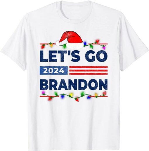 Lets Go Branson Brandon Lets Go Braden Christmas Trump 2024 Tee Shirt