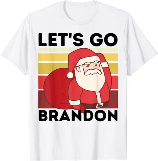 Let's go Brandon Christmas Santa Vintage T-ShirtLet's go Brandon Christmas Santa Vintage T-Shirt