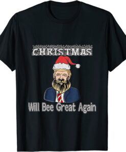 MAKE CHRISTMAS GREAT AGAIN Trump Santa 2024 Tee Shirt