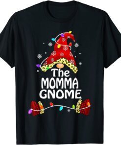 Matching Family Costumes The Momma Gnome Christmas Tee Shirt