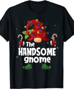 Matching Family The Handsome Gnome Christmas Group Classic Shirt