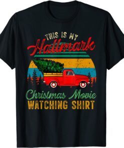 Mens Christmas This Is My Hällmärks Movie Watching Tee Shirt