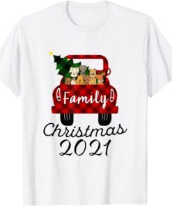 Merry Chrismas Dog and cat family Tee ShirtMerry Chrismas Dog and cat family Tee Shirt