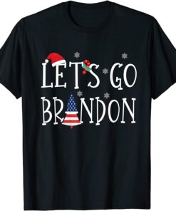 Merry Christmas Let's go Branson Brandon Christmas Tree Tee Shirt