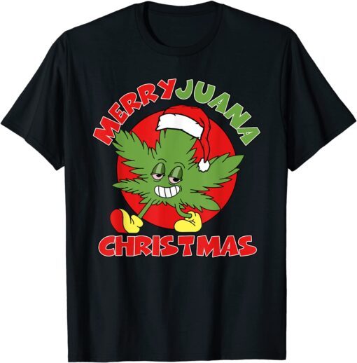 MerryJuana Christmas Weed T-Shirt