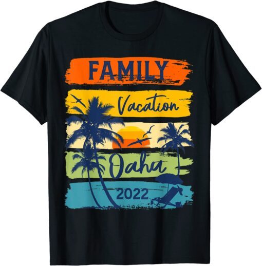 Oahu Hawaii Hawaiian Vacation 2022 Matching Family Group Classic Shirt
