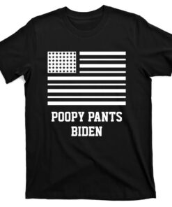 Poopy Pants Biden, Lets Go Brandon, Impeach Biden Harris Tee Shirt