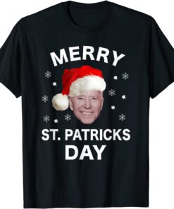 President Joe Biden Merry St. Patricks Day Christmas Tee Shirt