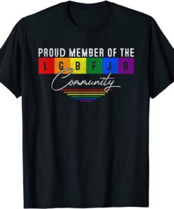 Proud Member Of LGBFJB Community Tee Shirt