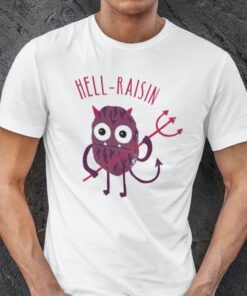 Raisin Hell Shirt Raisin Hell Devil Satan Tee Shirt