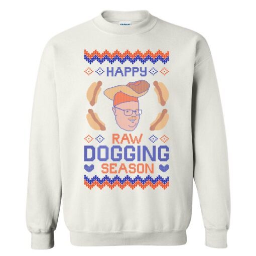 Raw Dogging Season Ugly Sweater