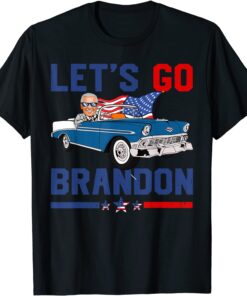 Riding With Joe Biden America Truck Let’s go Brandon Tee Shirt