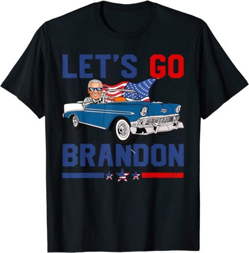 Riding With Joe Biden America Truck Let’s go Brandon Tee Shirt