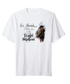 Rip Wheeler It's Time We Take A Ride To The Train Station Tee Shirt