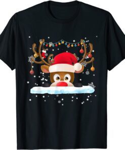 Rudolph the Red Nose Reindeer Christmas Pajama Tee Shirt