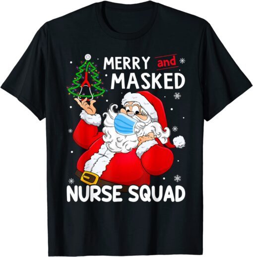 Santa's Favorite Nurse Xmas Nurse Christmas Nursing Classic T-Shirt