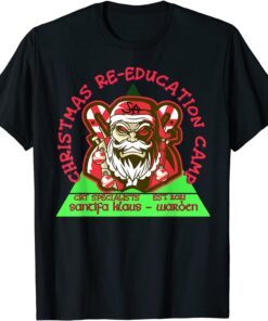 Santifa Claus Christmas Santa Klaus Anti Liberal Biden Tee Shirt