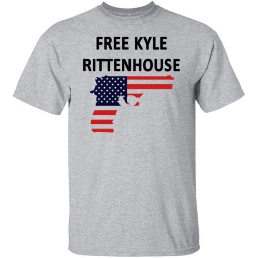 US Flag Free Kyle Rittenhouse T-Shirt