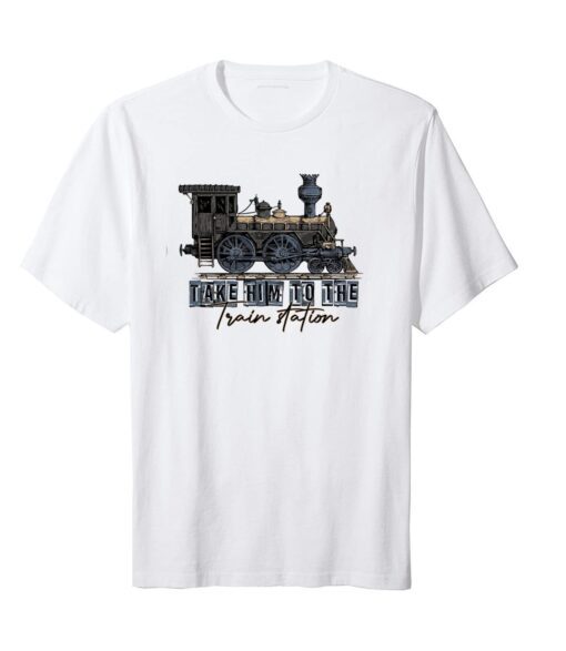 Take Him To The Train Station Yellowstone Tee Shirt