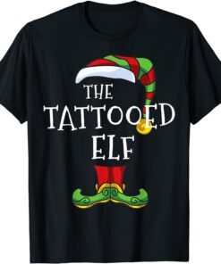 The Tattooed Elf Matching Family Group Christmas Pajama Tee ShirtThe Tattooed Elf Matching Family Group Christmas Pajama Tee Shirt