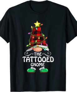 The Tattooed Gnome Matching Family Group Christmas Pajama Tee Shirt