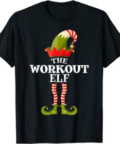 The Workout Elf Christmas Group Matching Family Tee Shirt