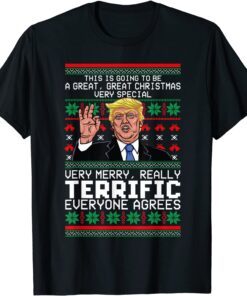 This Is Going To Be A Great Christmas Santa Trump Tee Shirt