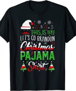 This Is My Christmas Anti Biden Pajama Shirt Tee Shirt