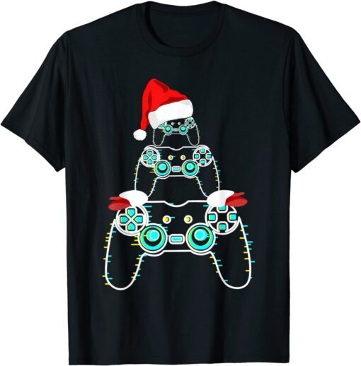 This Is My Christmas Pajama Santa Hat Gamer Video Lovers ShirtThis Is My Christmas Pajama Santa Hat Gamer Video Lovers Shirt