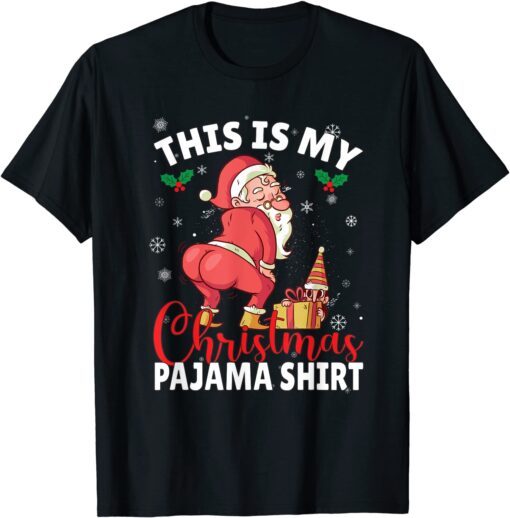 This Is My Christmas Pajama Tee Shirt