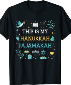 This Is My Hanukkah Pajamakah Hanukkah Pajamas Tee Shirt