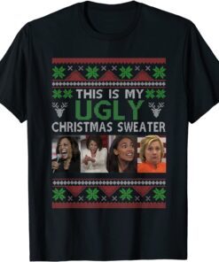 This Is My Ugly Christmas Anti-Biden Xmas Pajamas Tee Shirt