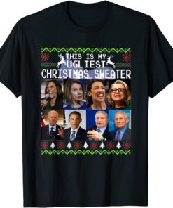 This Is My Ugly Christmas-Sweater Harris Biden Tee Shirt