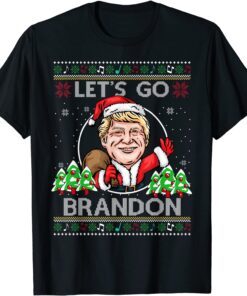 Trump Let's Go Brandon Ugly 2021 Christmas Tee Shirt