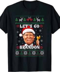 Trump Let’s Go Brandon Ugly 2022 Christmas Tee Shirt