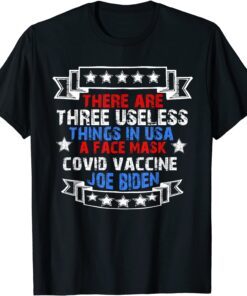 Useless Things Vaccine Biden Stars Grunge Classic T-Shirt