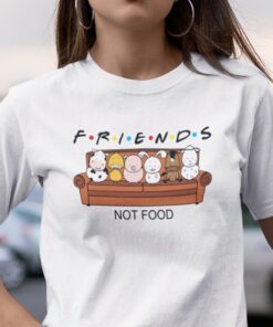 Vegetarian Vegan Friends Not Food Tee ShirtVegetarian Vegan Friends Not Food Tee Shirt