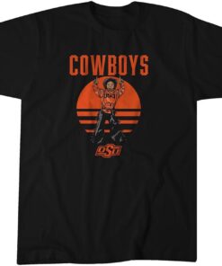 Warren Clay Cowboy -Oklahoma State Tee Shirt