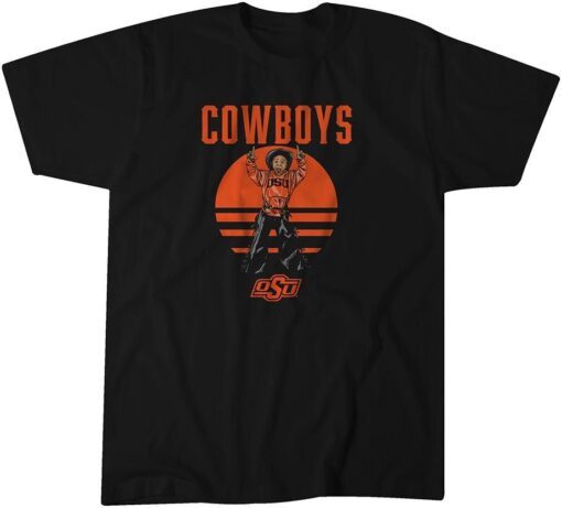 Warren Clay Cowboy -Oklahoma State Tee Shirt