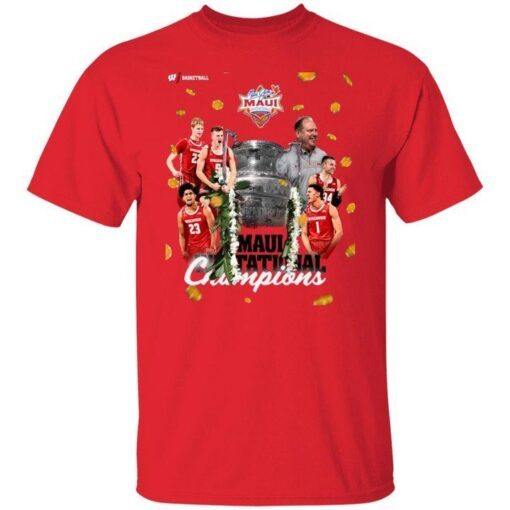 Wisconsin Basketball Champions Tee Shirt