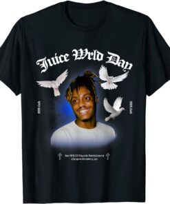 2021 Juice WRLD Day at United Center Aways Remember Classic Tee Shirts