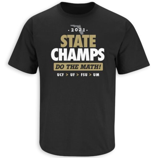 2021 State Champs Do the Math! Tee Shirt