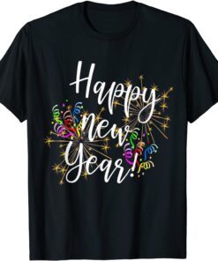 2022 Happy Party New Year Eve Family Matching Tee Shirt