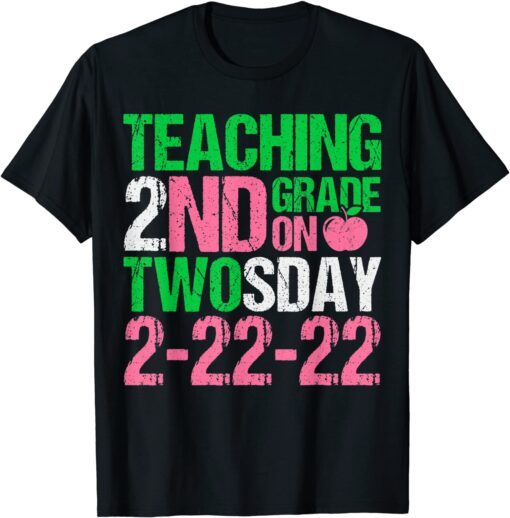 22nd February 2022 Twosday 2-22-22 Aka Math Teacher Tee Shirt